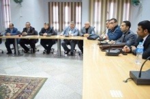 An exhibition to market the products of Benha University