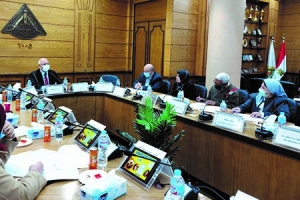 Benha University discusses its participation at the Presidential Initiative "A Decent Life for Developing Villages"