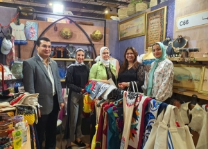 Randa Mustafa participates in "Our Heritage" Exhibition of Traditional Handicrafts